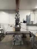 Bridgeport SERIES III SPECIAL 2 H.P Vertical Mill, Newall DRO, Powerfeed Table, Power Draw Bar