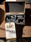 0-1"Mitutoyo Digital Micrometer and (1) 3-4".0001"Mitutoyo Micrometer