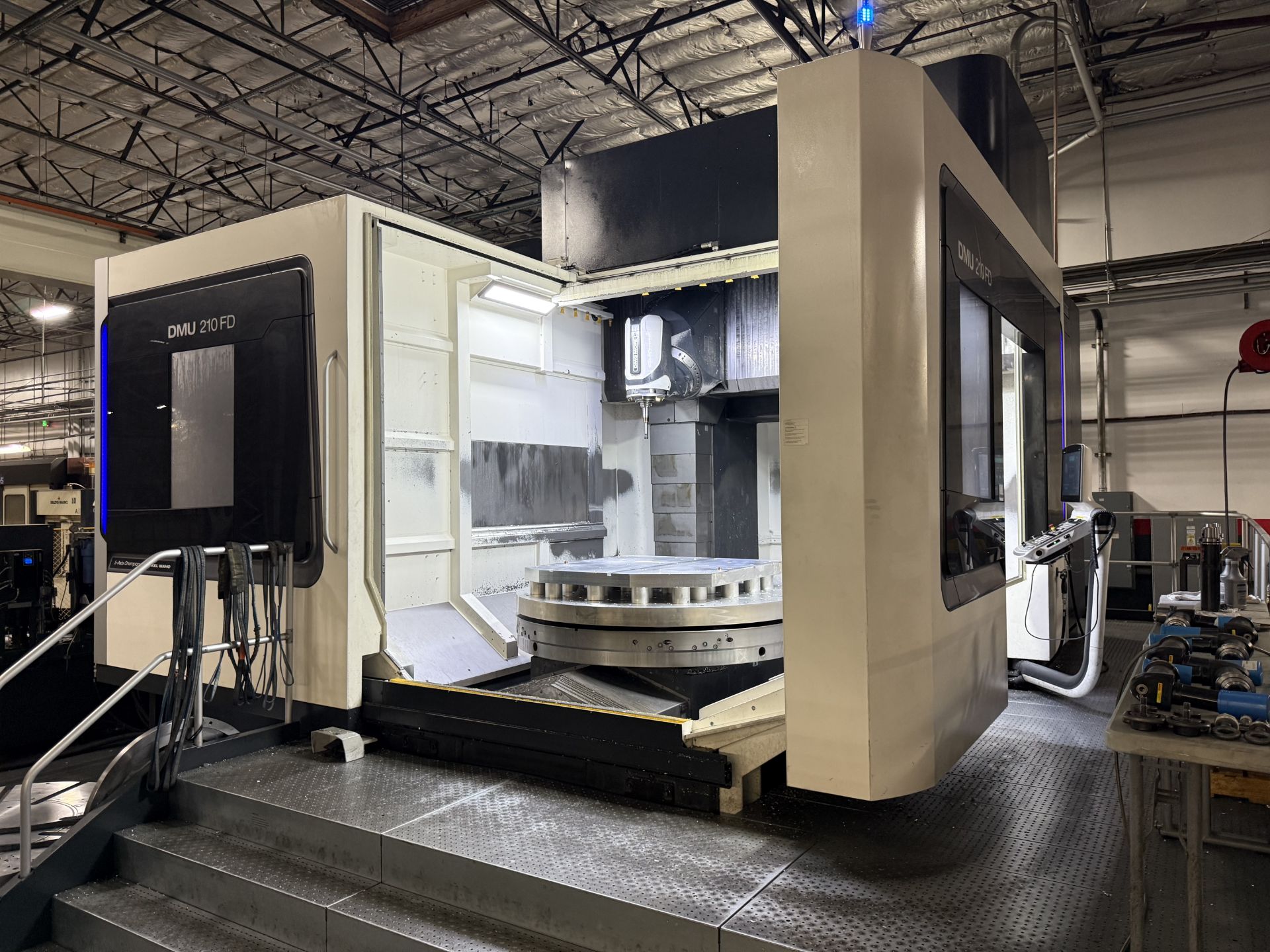 2017/2018 DMG/Mori Mdl. DMU210FD CNC Axis MultiAxis Machining Center, Full 5th Axis Machining and