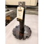 13” X .750 Thick Saw on Sandvik Dampened HSK100A Holder