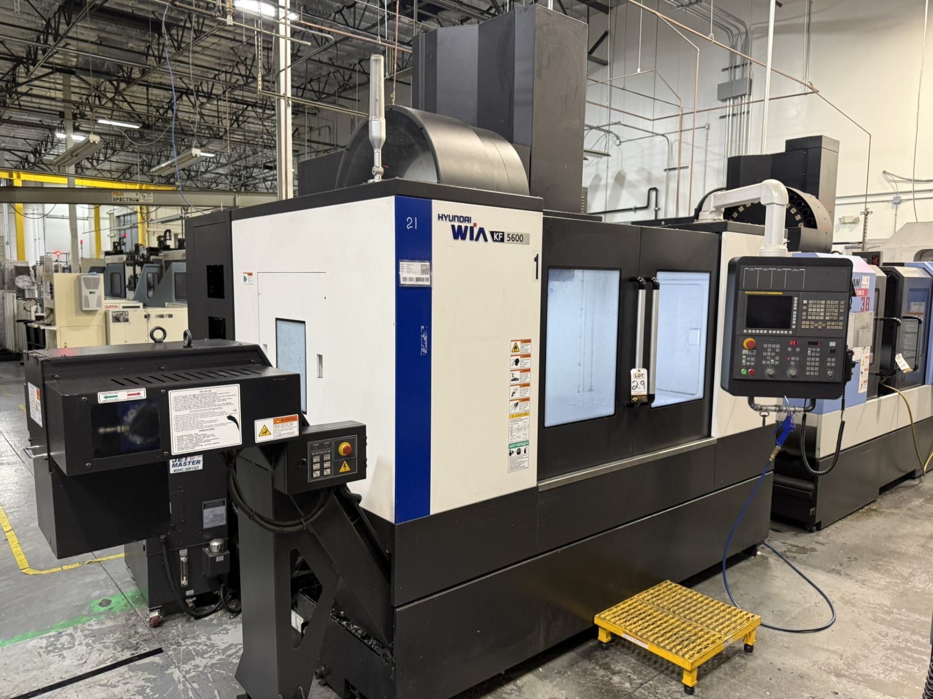 2018 Hyundai Wia Mdl. KF5600 CNC Vertical Machining Center, s/n G2689-0446, w/ Hyundai Wia Fanuc i
