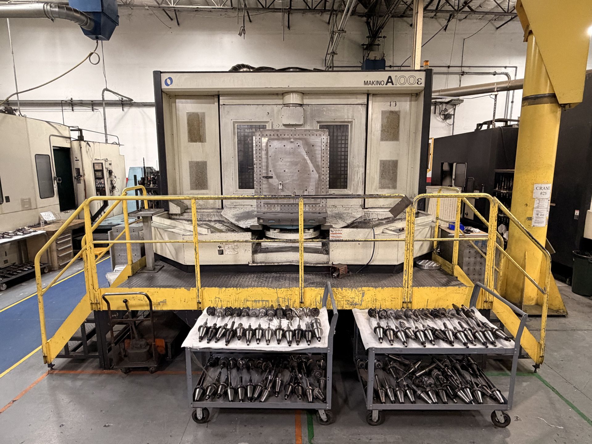 Makino Mdl. A100E CNC Horizontal Machining Centers, Makino Professional ...