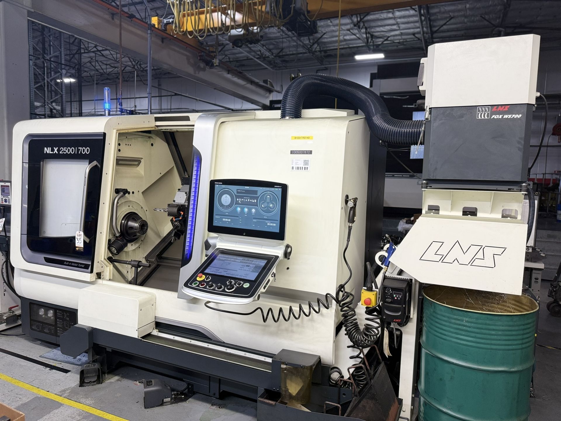 2015 DMG/Mori Mdl. NLX2500SY/700 CNC Turning Center, s/n NL256150526, w/DMG Mori ERGOline Celios - Image 2 of 19