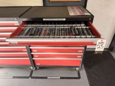 Amada 8 Drawer Tooling Cabinet w/ Rectangle Punches
