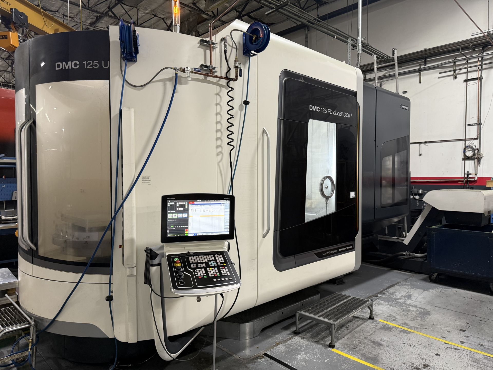 2020 DMG/Mori Mdl. DMC 125 FD duoBLOCK CNC MultiAxis Machining Center, s/n 124900001643, w/ CELOS - Image 2 of 16