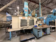 O-M OMega 60 CNC VBM, Fanuc 18T, 48" chuck, 12 ATC
