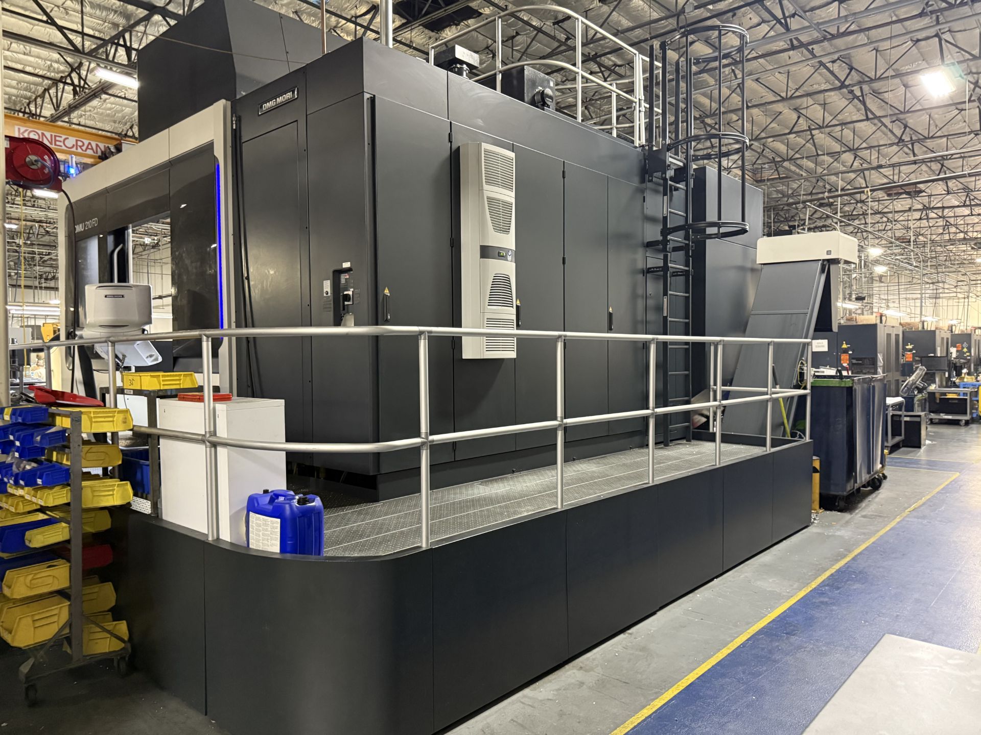 2017/2018 DMG/Mori Mdl. DMU210FD CNC Axis MultiAxis Machining Center, Full 5th Axis Machining and - Image 9 of 17