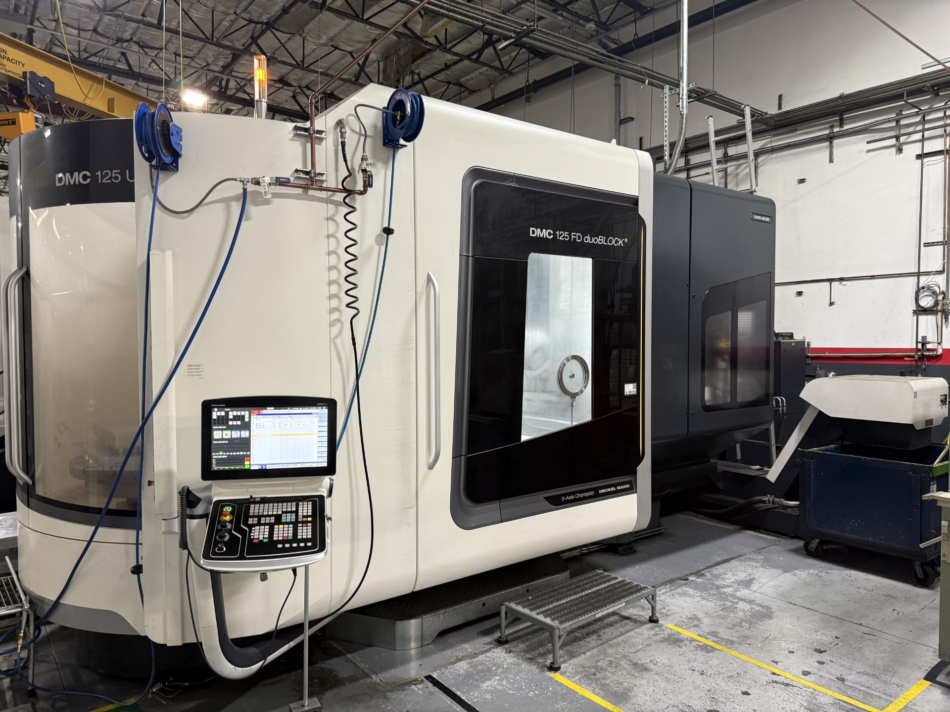 2020 DMG/Mori Mdl. DMC 125 FD duoBLOCK CNC MultiAxis Machining Center, s/n 124900001643, w/ CELOS - Image 3 of 16