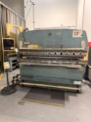 Amada RG80 CNC Press Brake, NC9-EX CNC Control, 80 Ton Cap. s/n 807202
