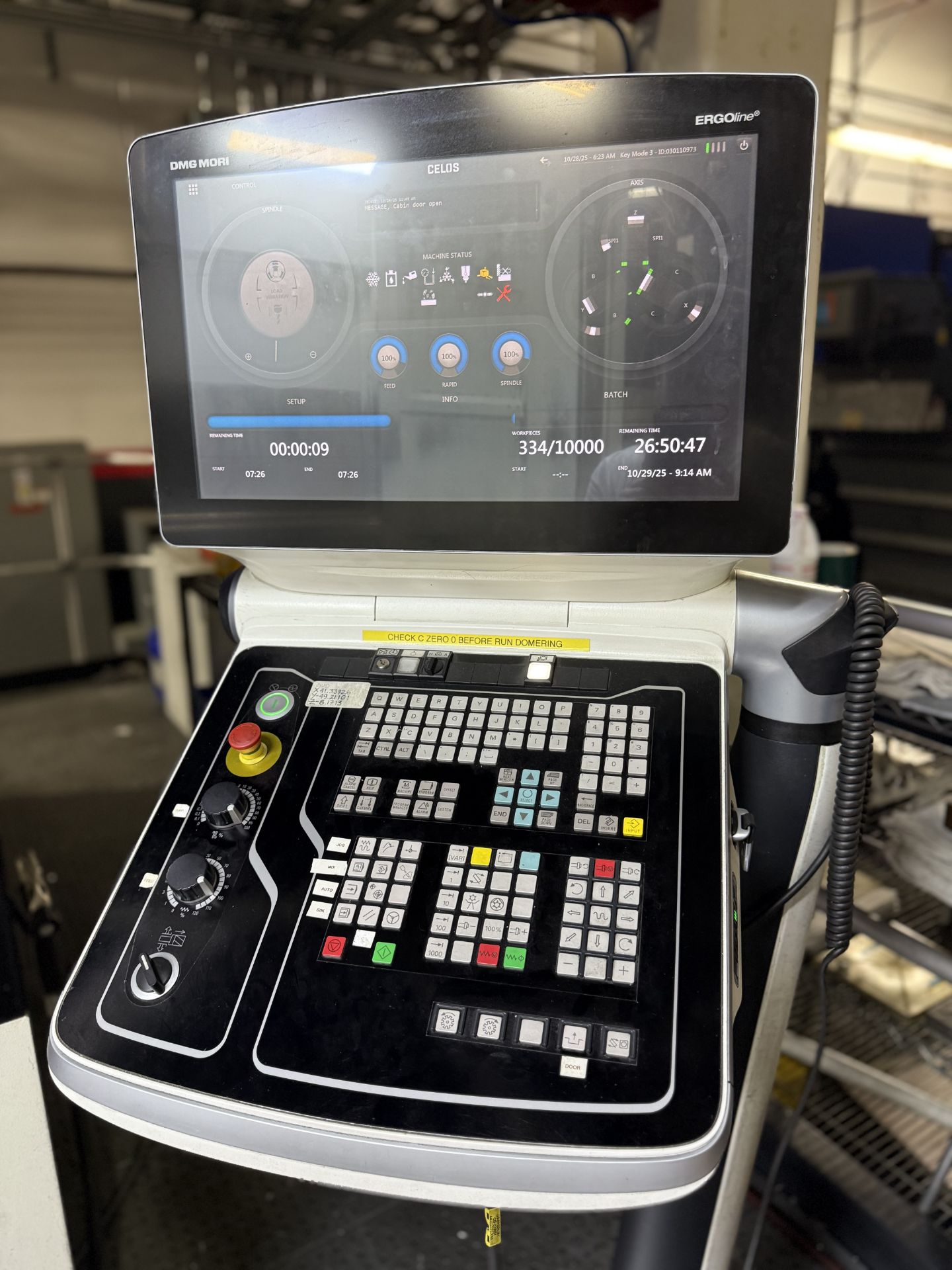 2017/2018 DMG/Mori Mdl. DMU210FD CNC Axis MultiAxis Machining Center, Full 5th Axis Machining and - Image 5 of 17