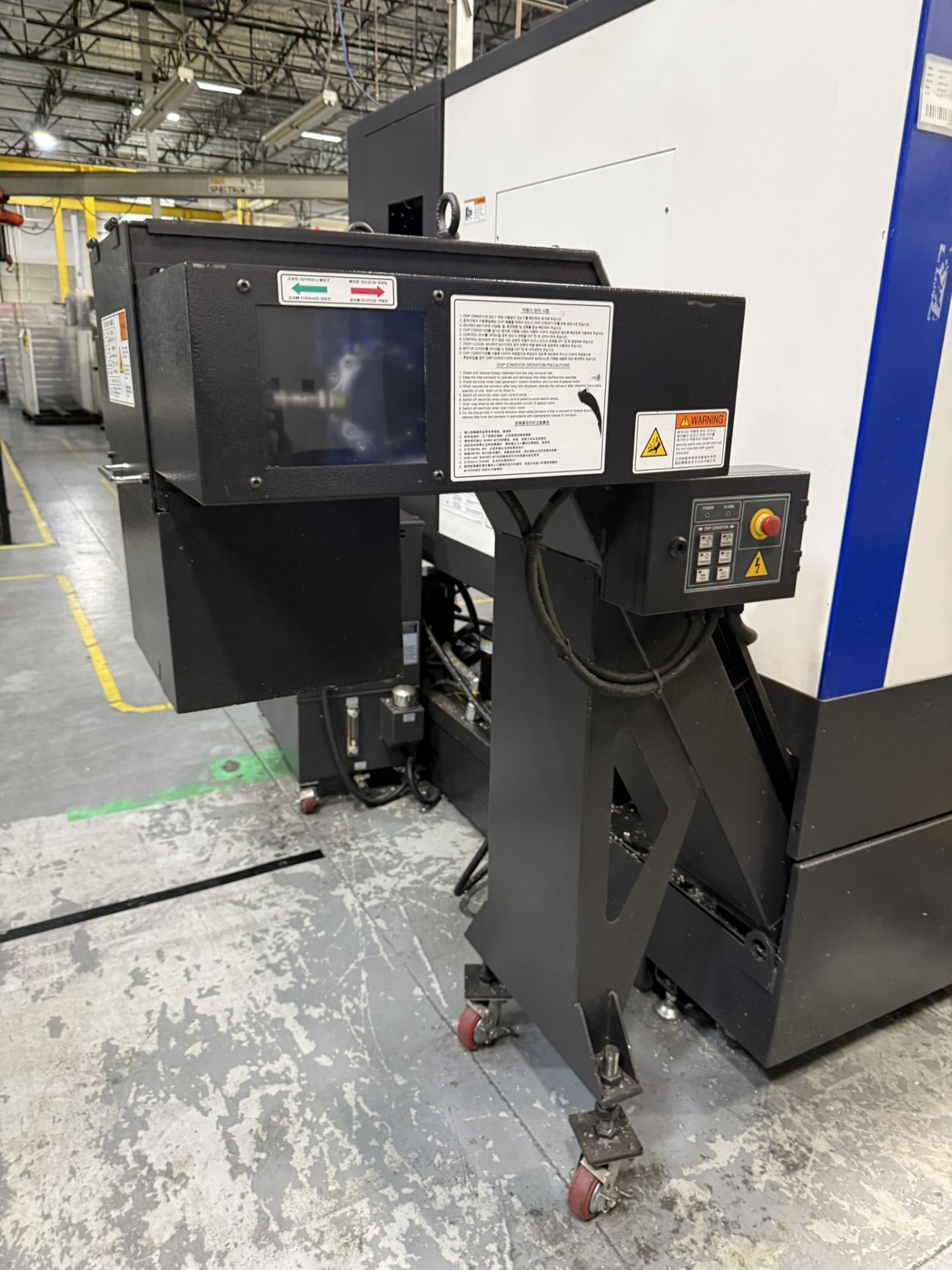 2018 Hyundai Wia Mdl. KF5600 CNC Vertical Machining Center, s/n G2689-0446, w/ Hyundai Wia Fanuc i - Image 10 of 16