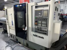 2017 Quick-Tech Mdl. I-42 Twin CNC Turning Centers, s/n 4243 w/ Fanuc Series Oi-TF CNC Controls, 2