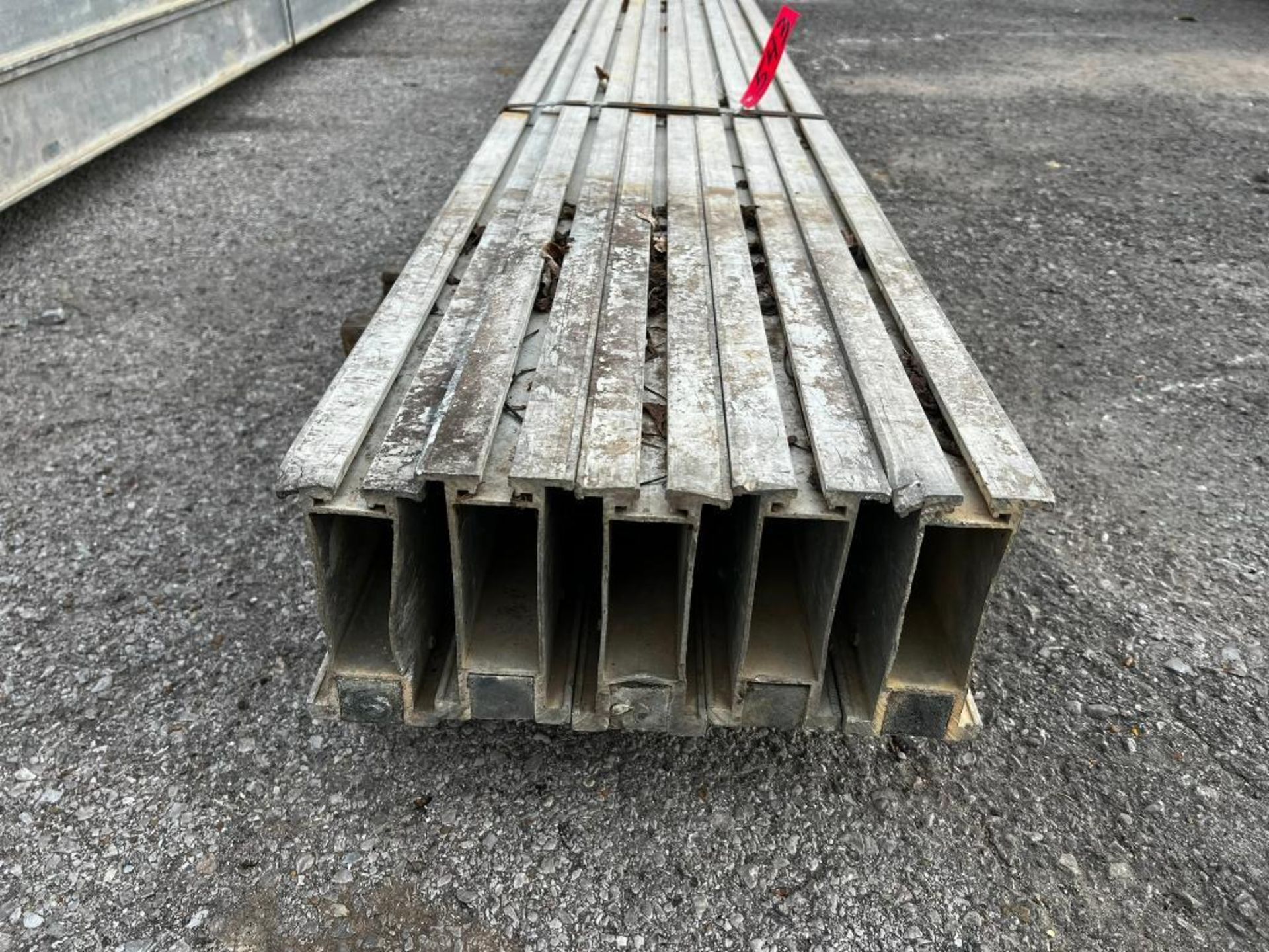 (5) Alu Box Beams, 18' - Image 2 of 4