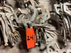 (10) Vice Grips Adjustable C-Clamps