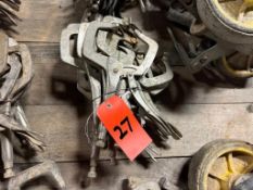 (10) Vice Grips Adjustable C-Clamps