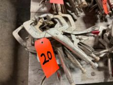 (10) Vice Grips Adjustable C-Clamps