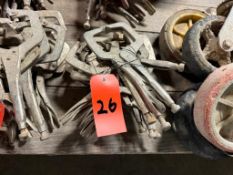 (10) Vice Grips Adjustable C-Clamps