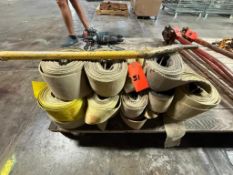 (21) 4" Straps with Ratchet Bar