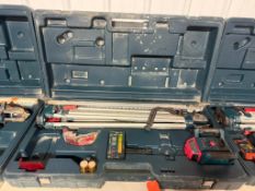 Bosch Rotary Laser, Model GRl 2000-40H, Receiver, Tripod, Stick
