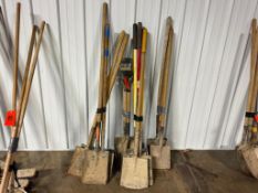 (14) Flat Shovels