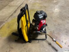 Oztek Gas Backpack Vibrator, Model BP-50A, No Whip