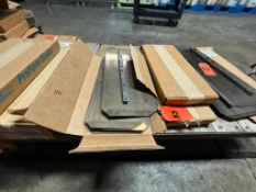 (4) Proform 8" x 18" Combo Trowel Blades