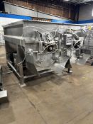 A-One Manufacturing Mdl. MB-04096-V-C Dual Paddle Blender, Ser. #23142-1, stainless steel, (2) air