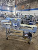 MET 30 Lock Systems 3000 Metal Detector, stainless steel frame, plastic conveyor belt is 12" W X 72"