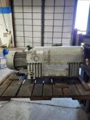 Busch Type RA0250-B0006-1112 Vacuum Pump, Ser. #C0200, Displacement 174, on skid, 38" W X 44" L
