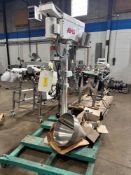 AMS Filling System, Ser. #A100-1092, 230 volts, 3 phase, with extra parts, on skid, 55" W X 69" L