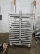 All Stainless Steel Smoke Trucks with room for (1) rack for (13) screens and (1) rack with room