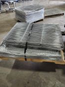 Lot of All Stainless Steel Assorted Screens, (10) 28" W X 41" L screens with straight across