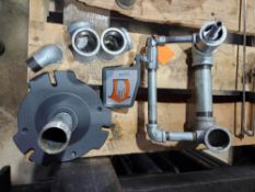 Guardian Mdl. G1902P Safety Shower/Eye Wash Station, new in box, it has pipe pack, pipe fittings,