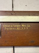Brown and Sharpe Vernier Caliper