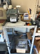 Marsh Manual Gummed Tape Dispenser Hand Taper + Cart And Contents