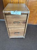 Two-Drawer Wood-Laminate File Cabinet