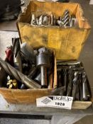 Lot of Assorted HSS End Mills, Taps and Cutting Tools