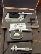 (3) Mitutoyo Digital And Analog Micrometer Assortment