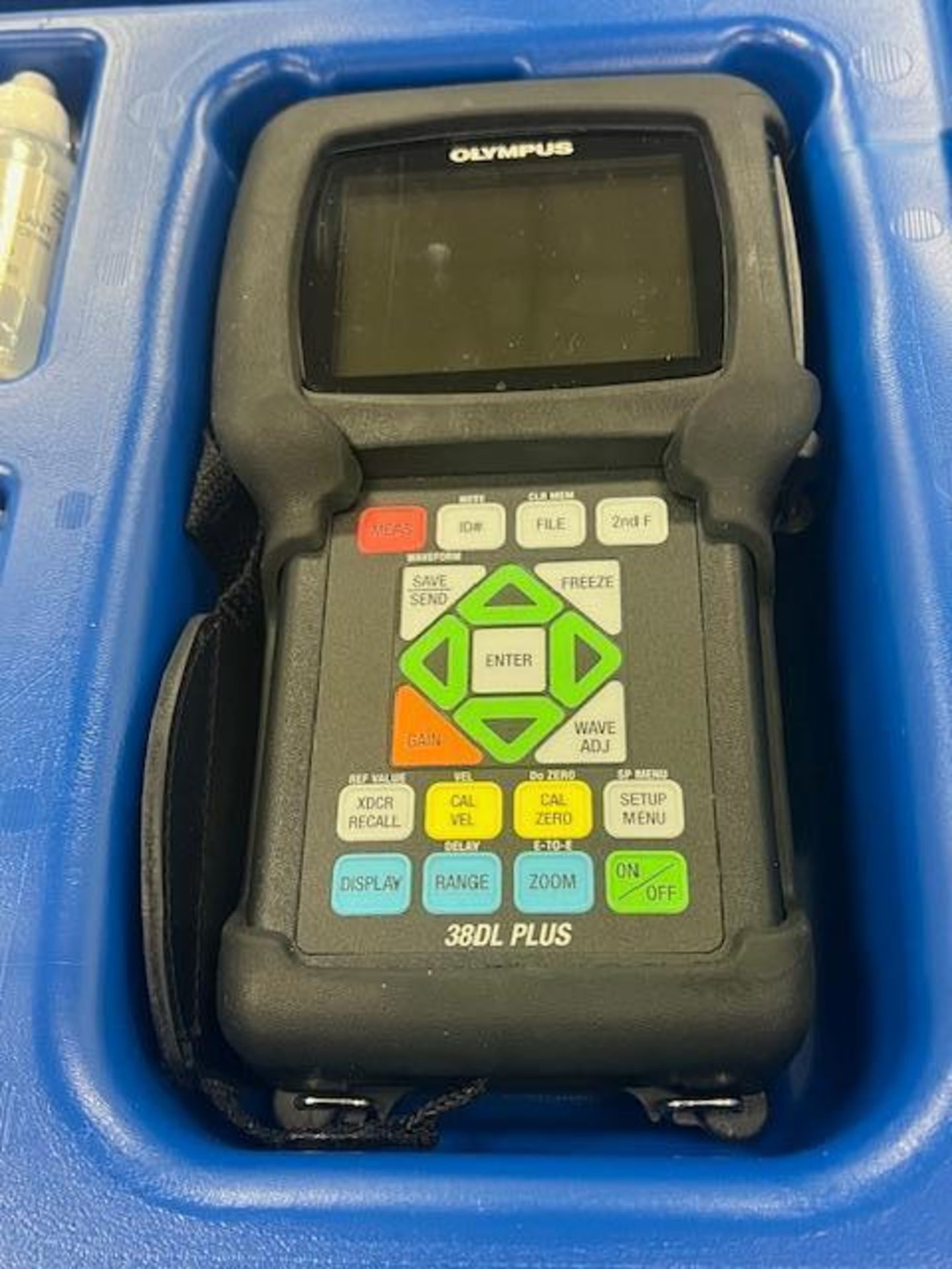 Olympus 38DL Plus Ultrasonic Thickness Gage Plastic Case Like New