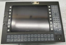 Fanuc #A08B-0084-D432 Base Unit w/ #A13B-0196-B412 Panel i & #A08B-0084-C120/F HDD Unit