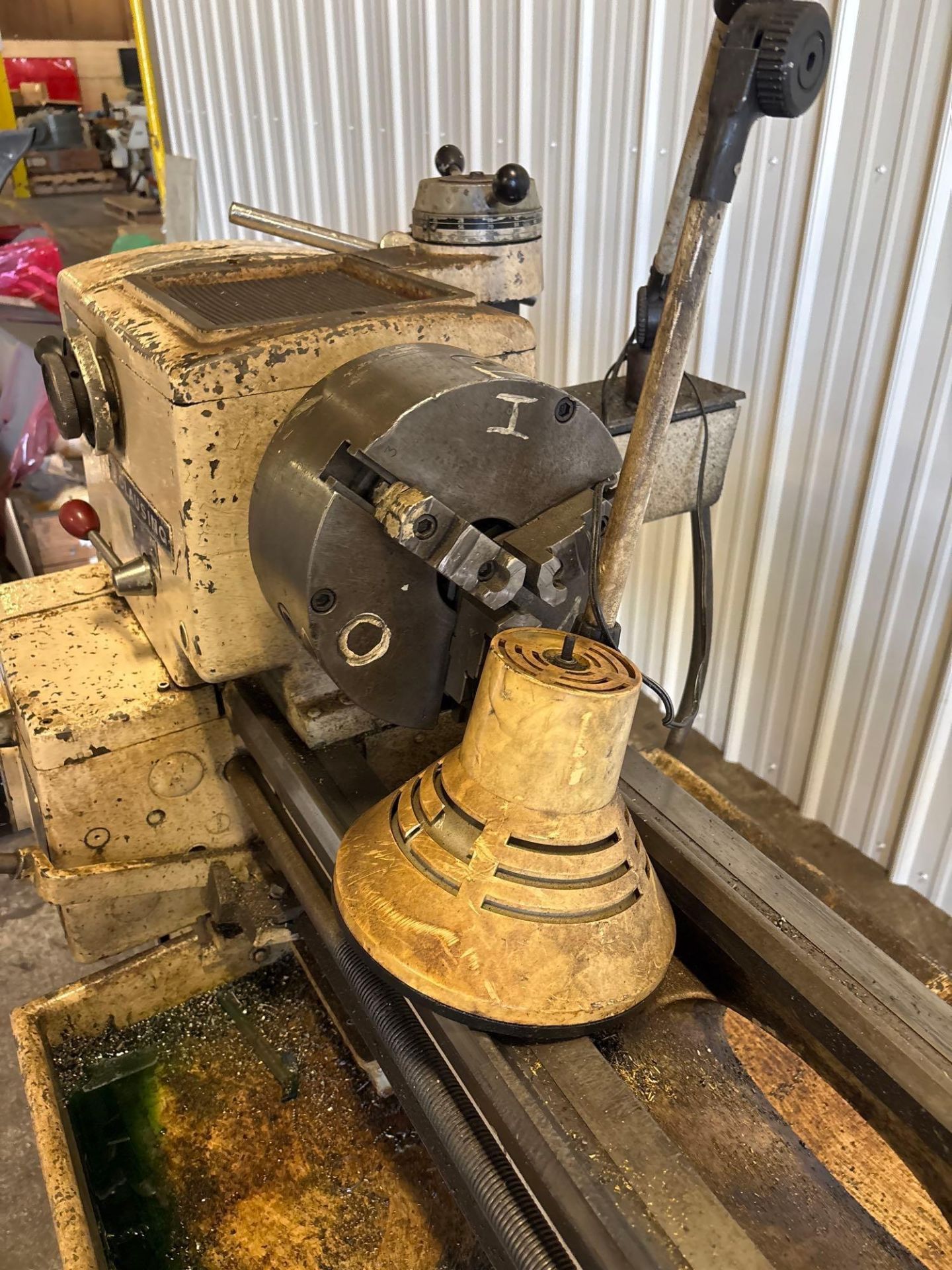 Clausing 14” x 36” Engine Lathe # 6956 W/ 9” 3 Jaw Chuck Serial Number ...