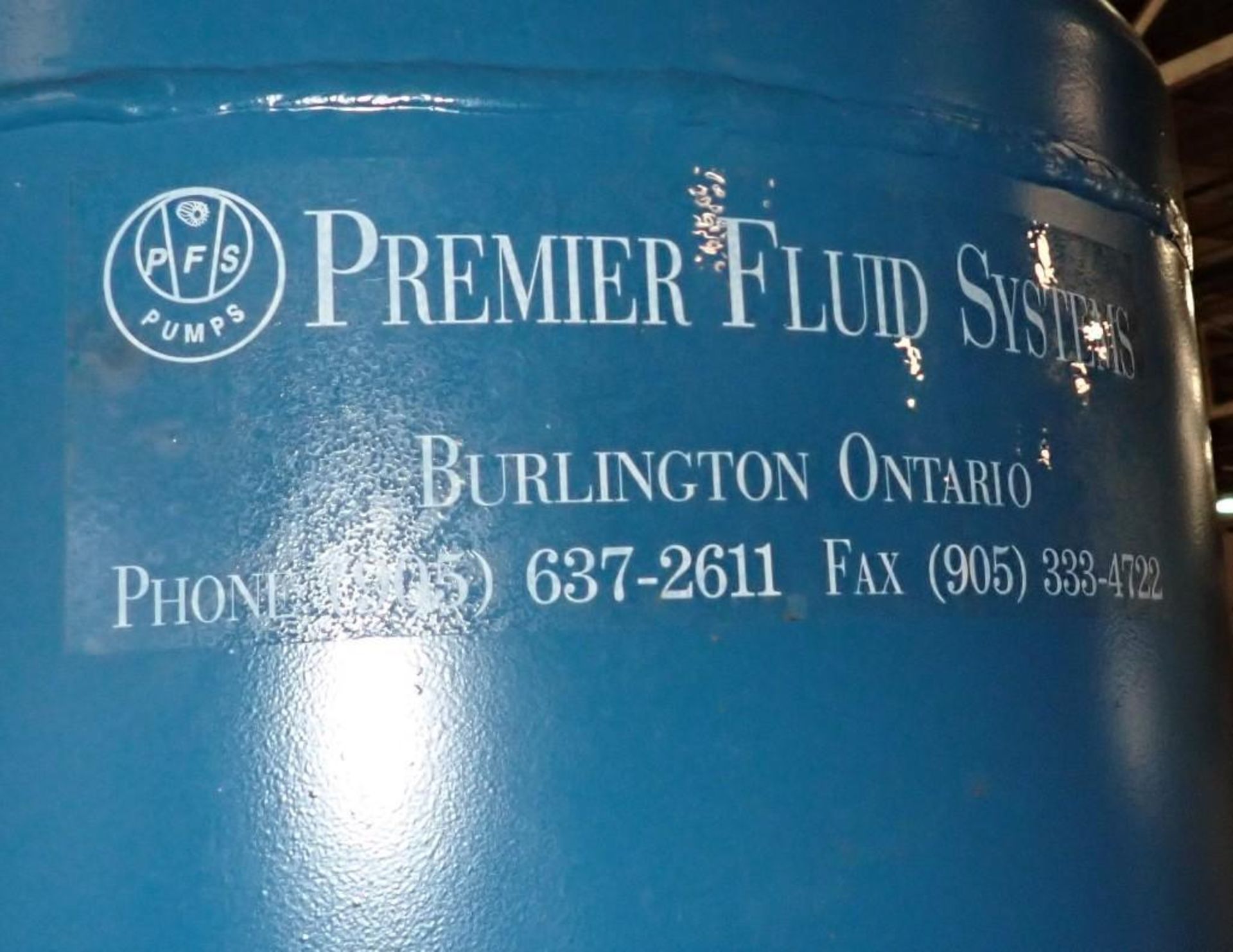 Premier Fluid Systems unit w/ Travaini #EU 105 Pump