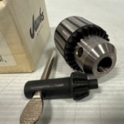 Lot of (8) - Jacobs Chucks #JCM32282, Model #41BA 3/8-24, Mount 3/8-24, Cap 0--3/8