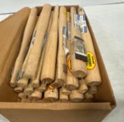 Lot of (22) - Link Replacement Handles, 12" Ball Pein Machinist Hammer Handle, 8 to 12 Oz - #65539