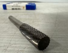 Lot of (7) - MTC Burrs #67383 / #SA-3L (1LOC) D/C, Diameter 3/8", Flutes Double Cut