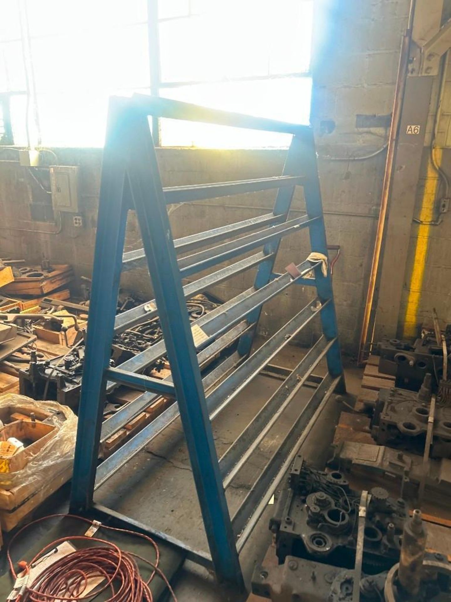 Used A Frame Rack Loading Fee: $50 Lot of (2) 36