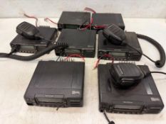 Lot of (7) Kenwood #NX-3820HG-K UHF Digital Transceivers