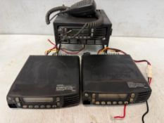 Lot of (3) Kenwood #TK-8180-K UHF FM Transceivers