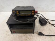 Kenwood #TK-860G-1 UHF FM Transceiver w/Powerbase #SEC 1223 & Remote Speaker