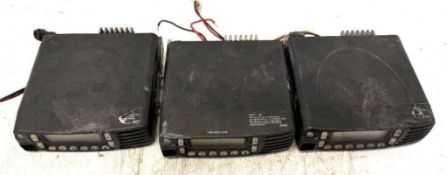 Lot of (3) Kenwood #NX-800-K UHF Digital Transceivers